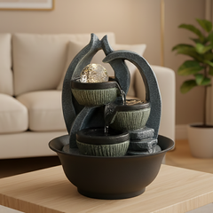 Tranquil Cascade Tabletop Fountain