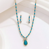 Turquoise Crystal Set