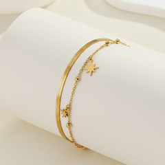 Layered Star Bracelet