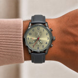 Khaki Chronograph Watch