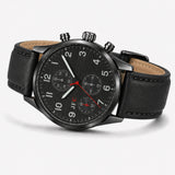 Graphite Chronograph Watch