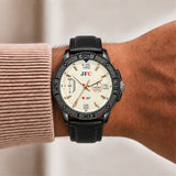 Cream Sport Watch