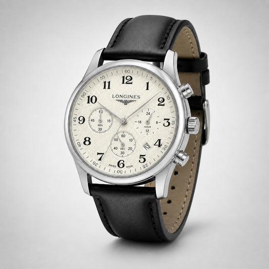 White Dial Chronograph Watch