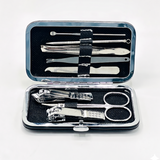 8-Piece Black Manicure Kit