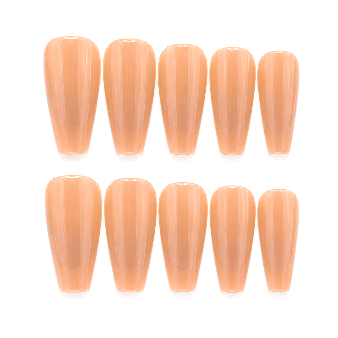 Apricot Nude Press-On Nails