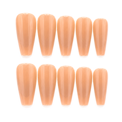Apricot Nude Press-On Nails