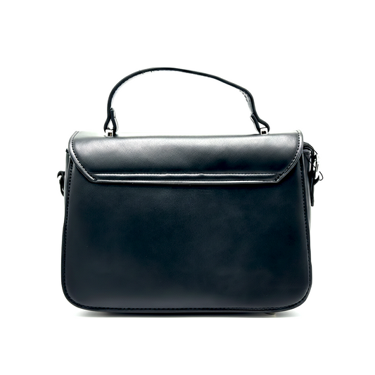 Black Flap Handbag