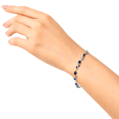 Midnight Blue Vine Bracelet