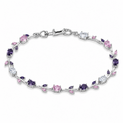 Purple Pink Vine Bracelet