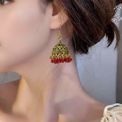 Bead Jhumka Earrings Set