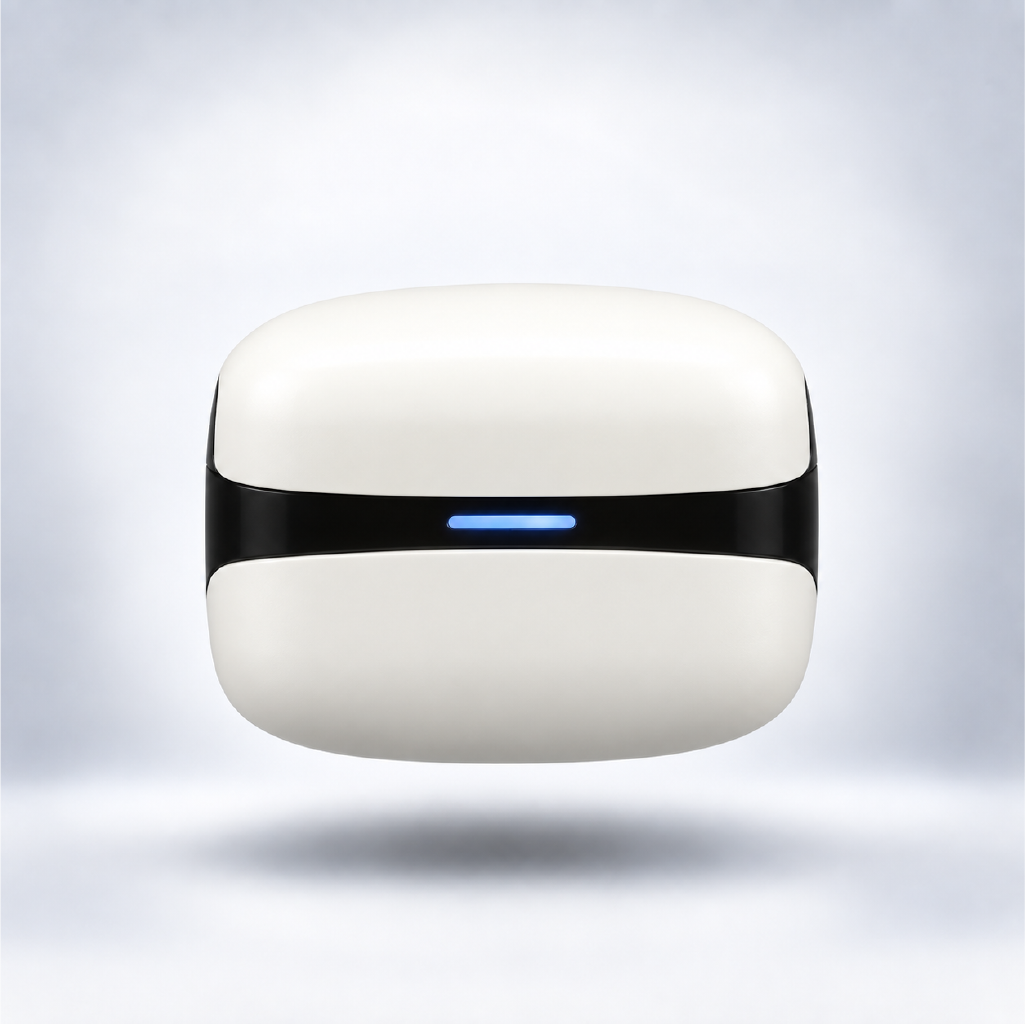 U39 Wireless Earbuds – Silver White Edition