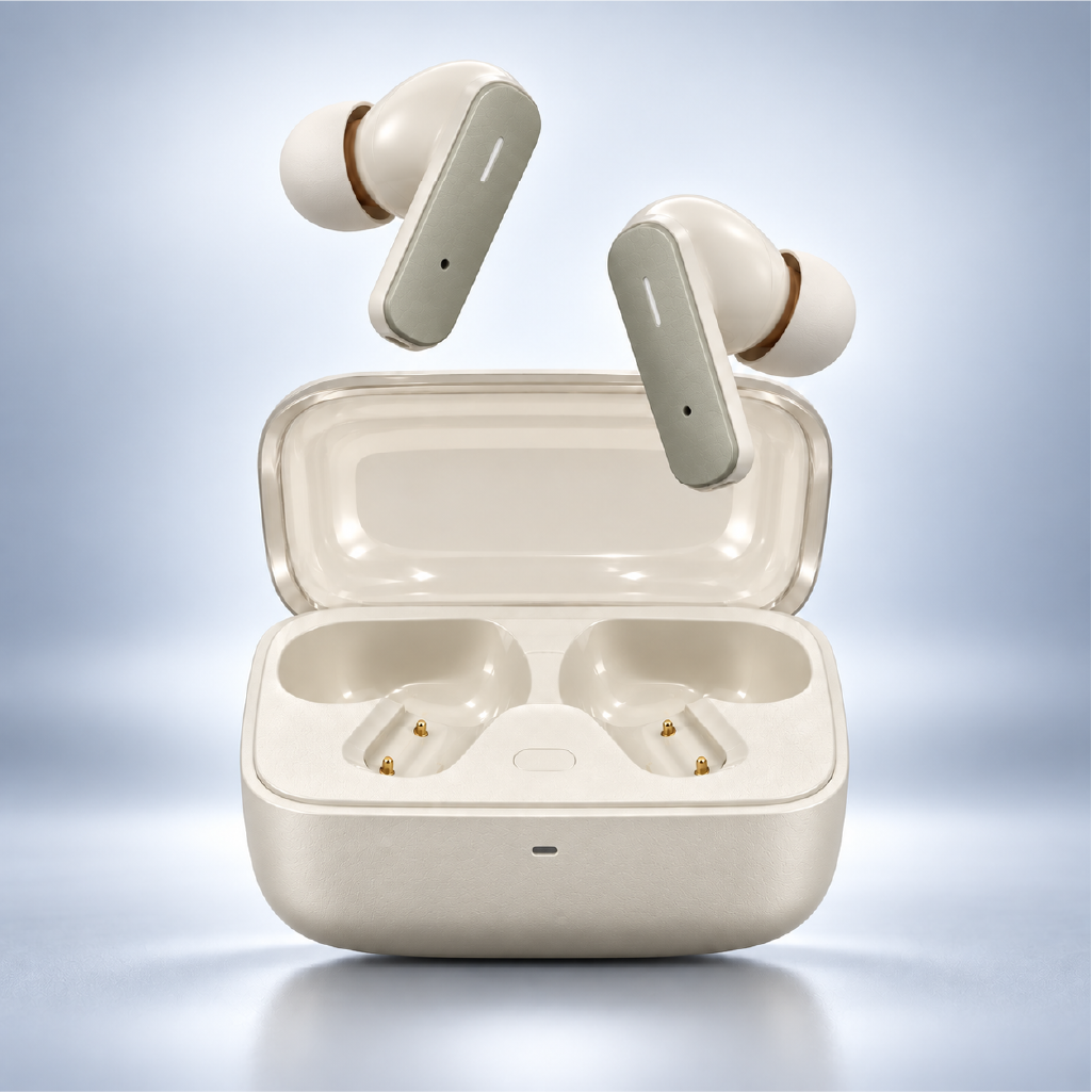 Buds Pro 9 Wireless Earbuds – Champagne Gold