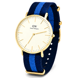 Ocean Blue Stripe Watch