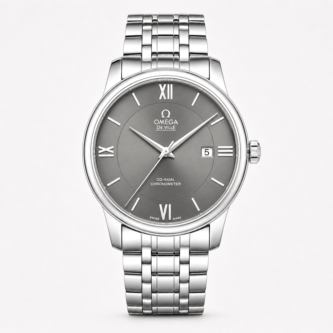 Omega Grey Roman Watch