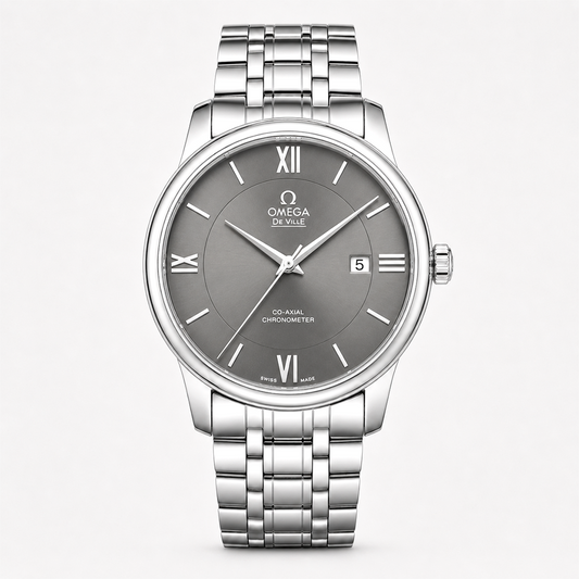 Omega Grey Roman Watch