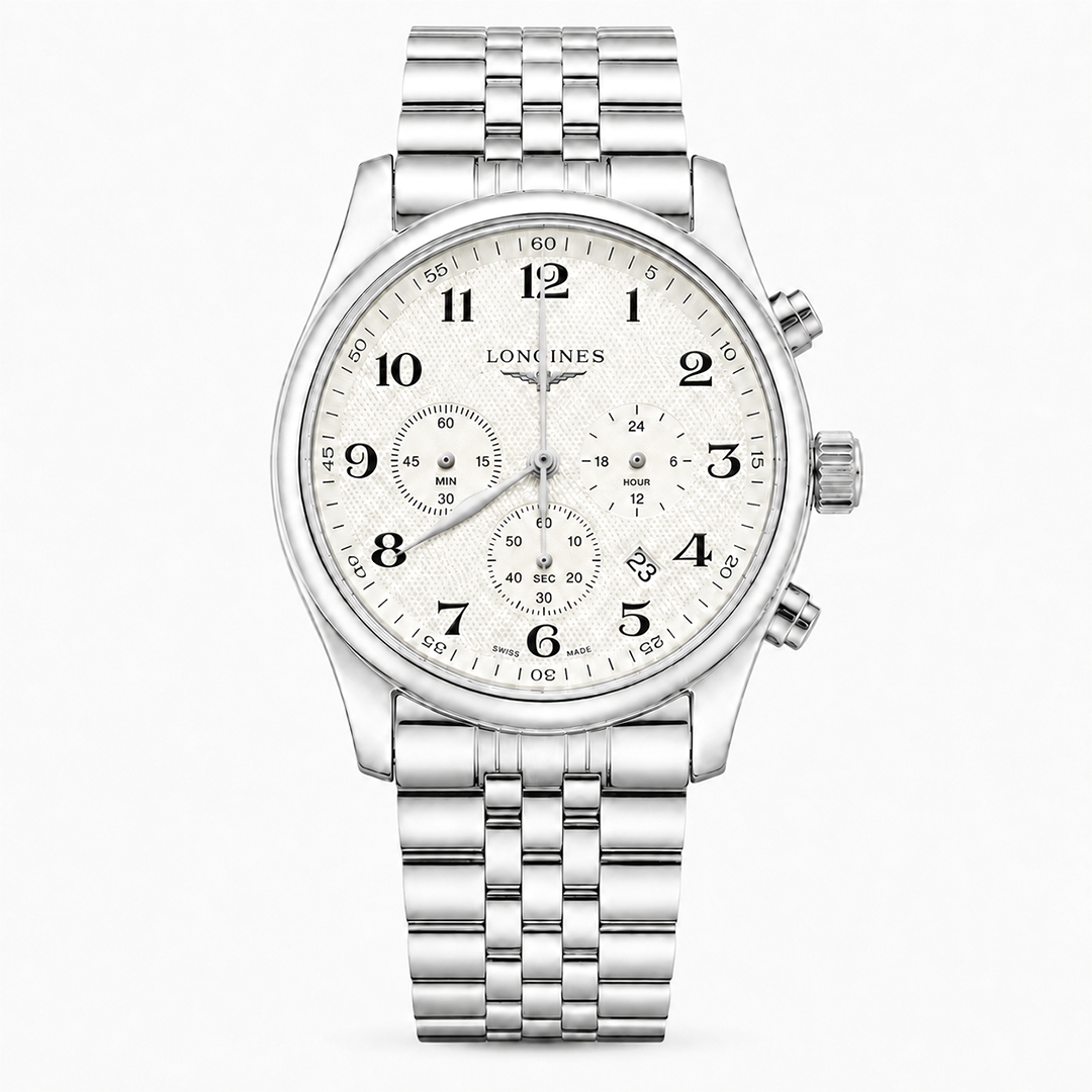 White Dial Chronograph Watch