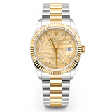 Two-Tone Gold Dial Watch