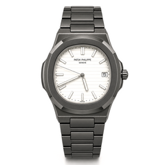 White Dial Dark Grey Watch