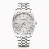 Silver Dial Stainless Steel Watch