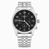 Black Dial Chronograph Watch