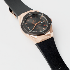 Hublot –  Rose Hexa Black Dial