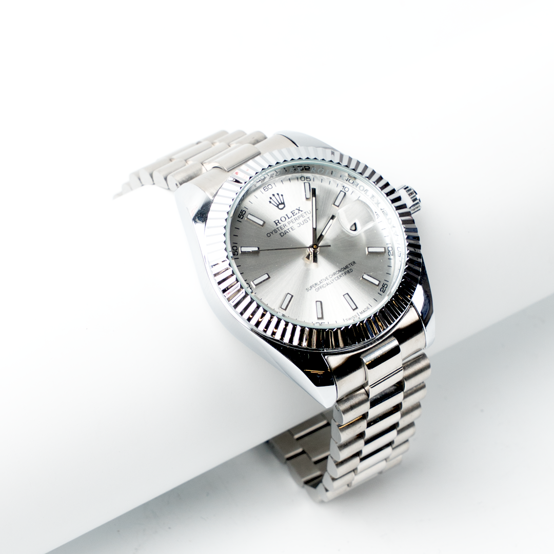 Rolex – Silver Classic Watch