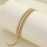 Baguette Gold Bracelet