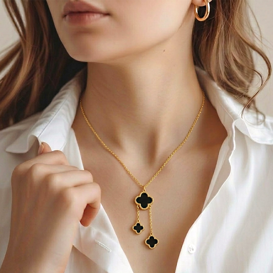 Black Clover Lariat Pendants