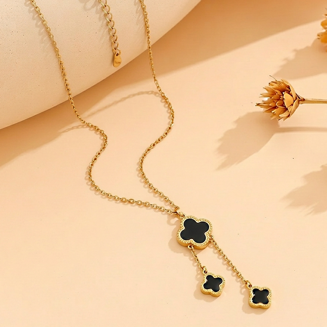 Black Clover Lariat Pendants