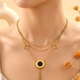 Black Star Medallion Tassel