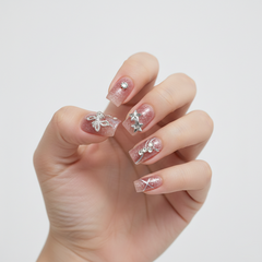 Celeste Nude Press-On Nails