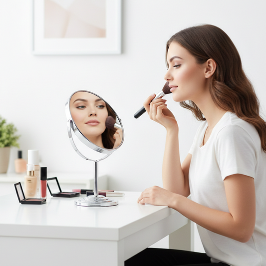 Chrome Vanity Mirror