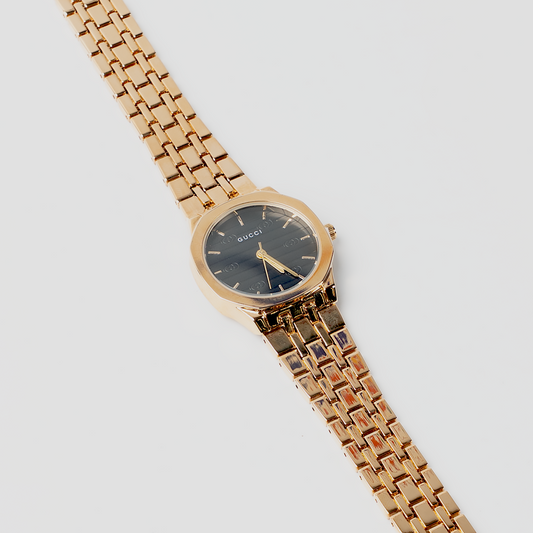 Classic Gold Stainless Steel Wristwatch