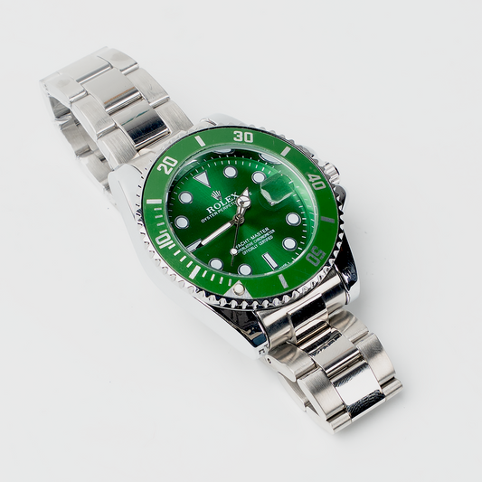 Rolex – Green Dial Steel Watch