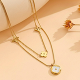 Clover Layered Pendants