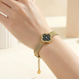Clover Mesh Watch Bracelet