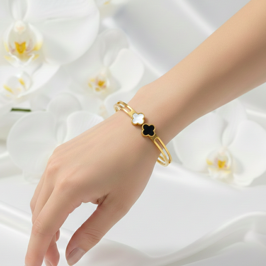 Contrast Cleef Duo Bangle