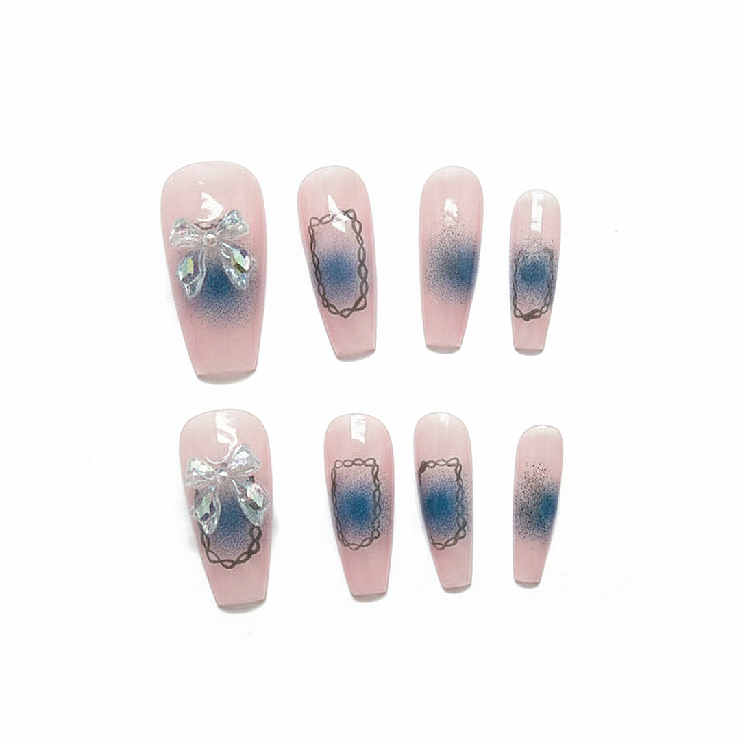 Coquette Frame & Bow Press-Ons