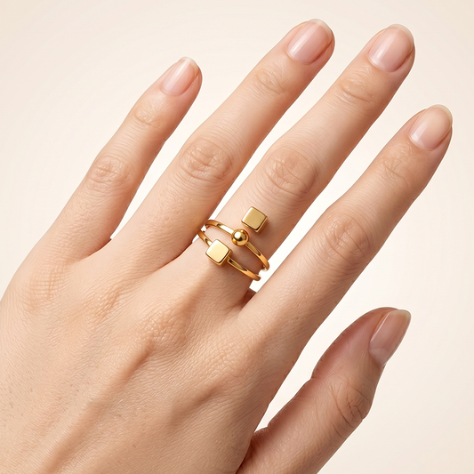 Cube Wrap Ring