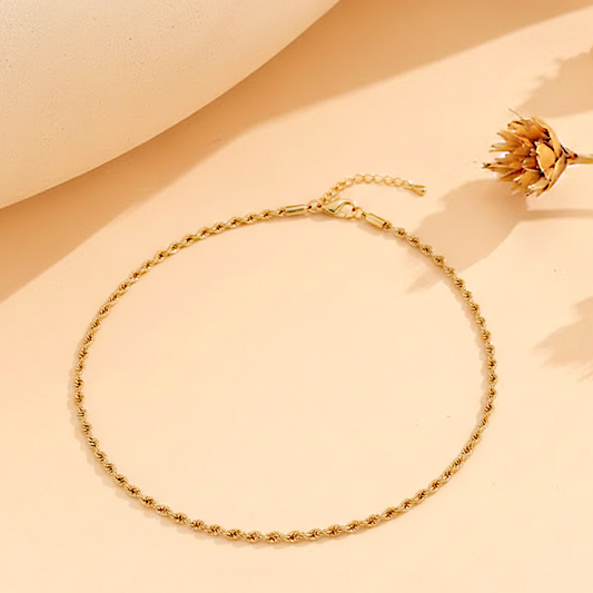 Dainty Gold Rope Chain