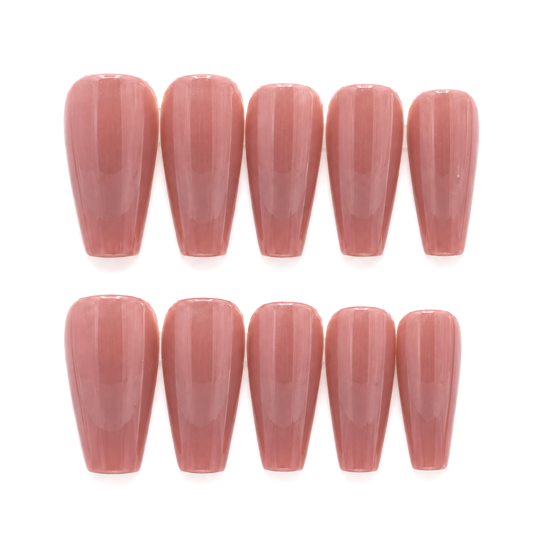 Dusty Rose Press-On Nails