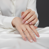 Lattice Bow Press-On Nails