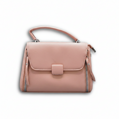 Elegant Soft-Pink Mini Handbag