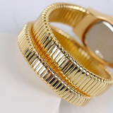 Elegant stainless steel ladies watch