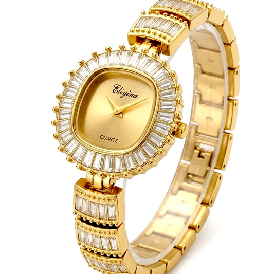 Eliyina Gold Dial Watch