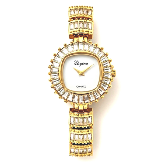 Eliyina White Dial Watch