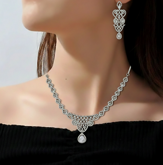 Filigree Teardrop Set