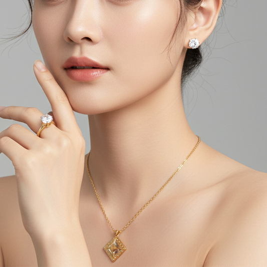 Geo Star Jewelry Set