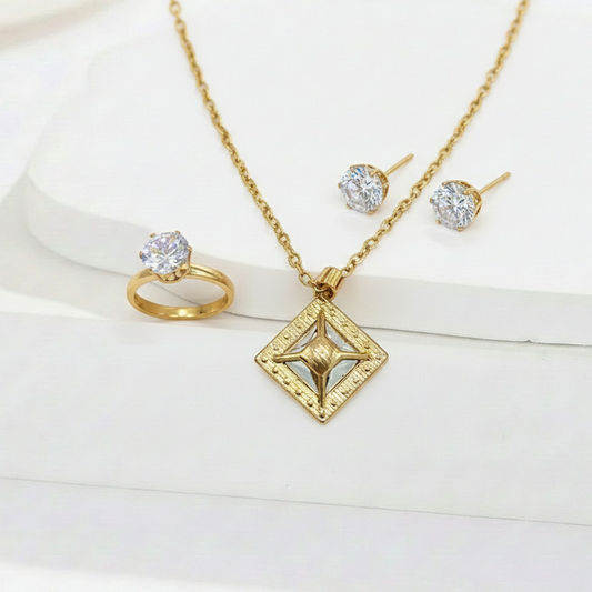 Geo Star Jewelry Set