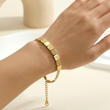 Geometric Square Bracelet